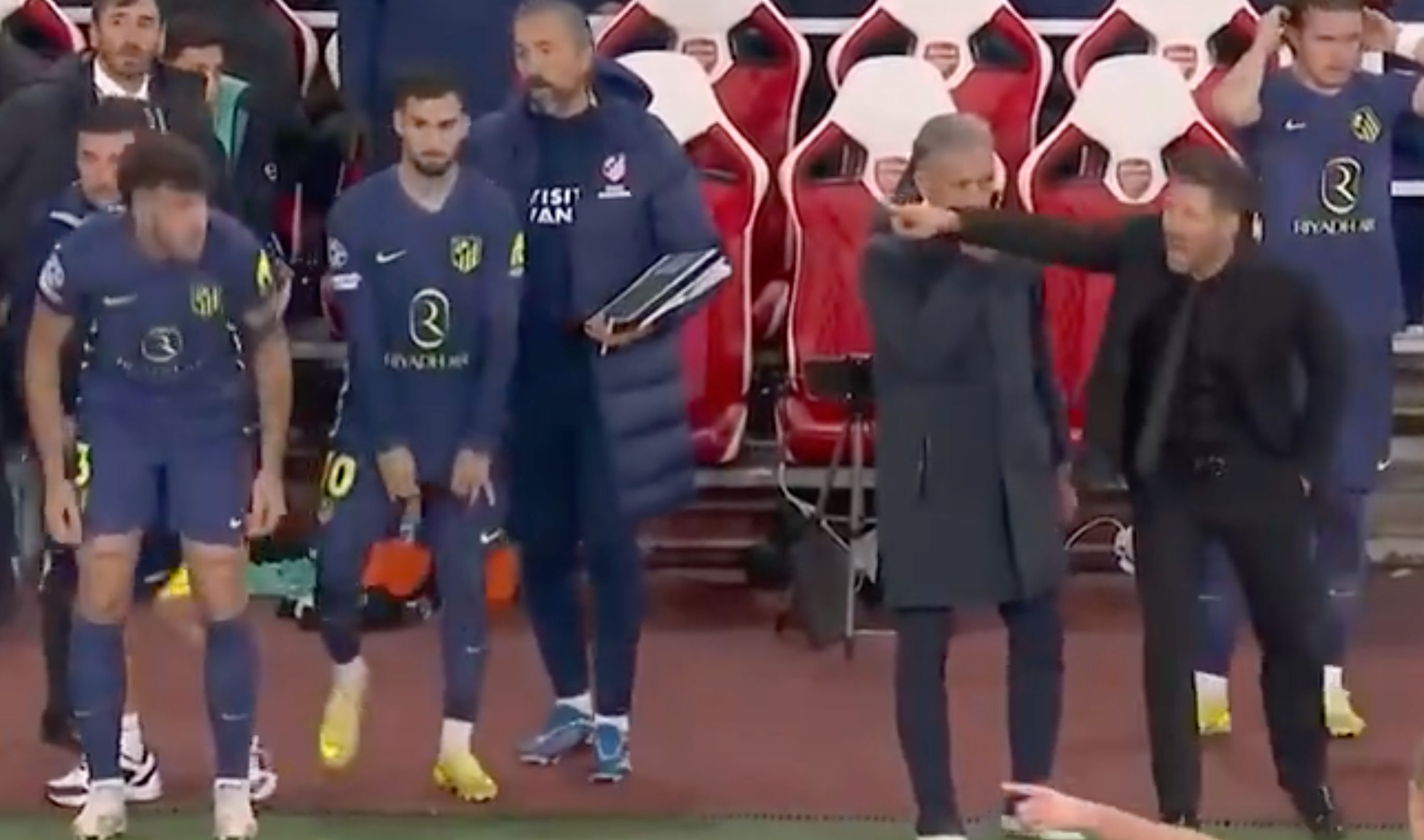 不如阿森纳, 亿欧的马竞, 是势均力敌 不如阿森纳, 亿欧的马竞, 是势均力敌